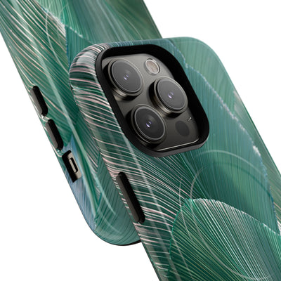 Translucent Fan Palm · Tough 2.0 Magnetic Phone Case for iPhone · Teal