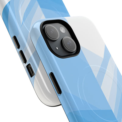 Blue Tough 2.0 Magsafe Phone Case for iPhone - Arctic Glacial Ridge