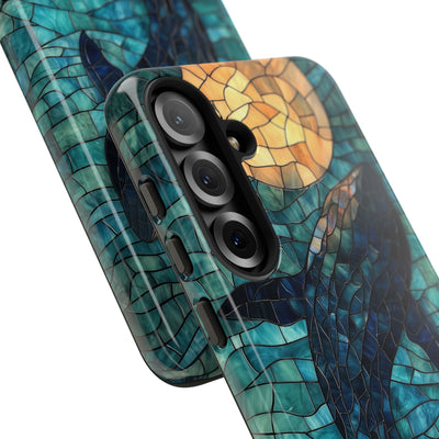 Stained Moon Whale · Tough Phone Case for Samsung