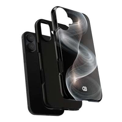Luminous Vortex · Tough Phone Case for iPhone · Black