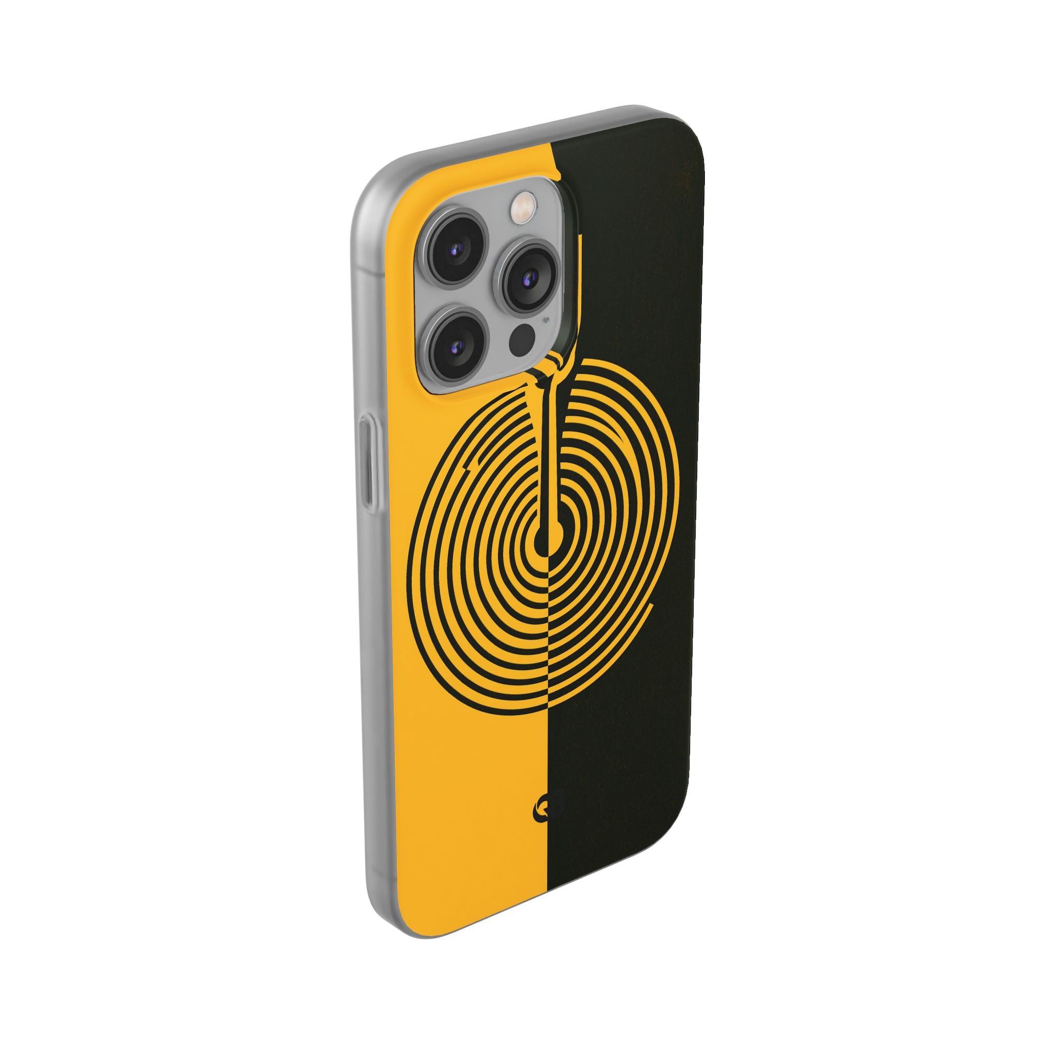 Yellow Lite Phone Case for iPhone - Voltage Sector Pulse
