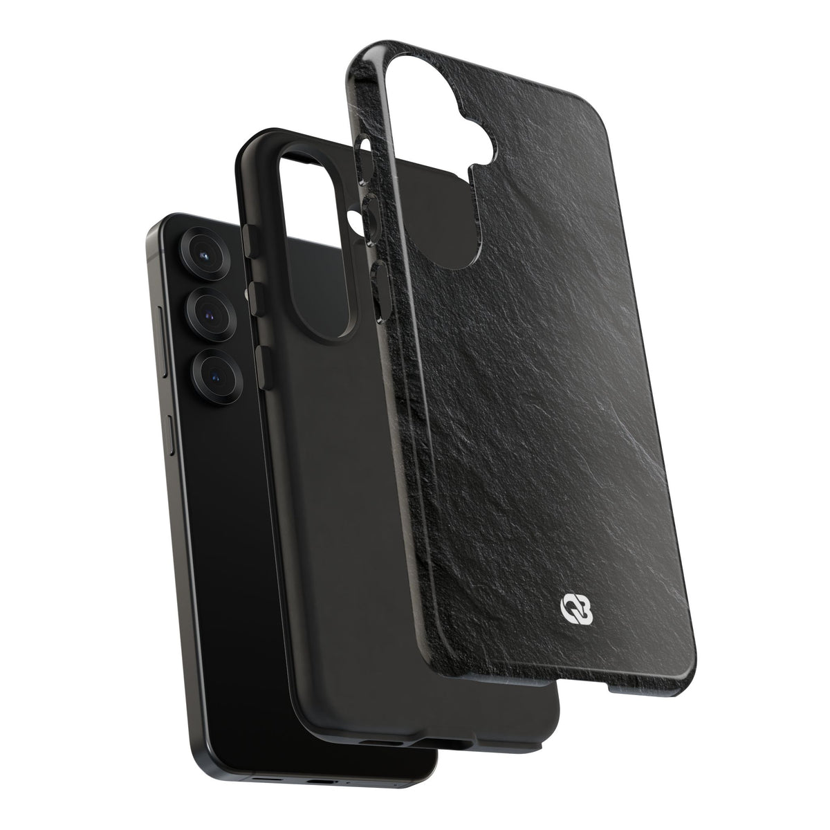 Obsidian Slate · Tough Phone Case for Samsung · Black