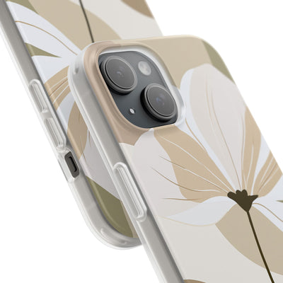 Beige Lite Phone Case for iPhone - Sage Linen Magnolia