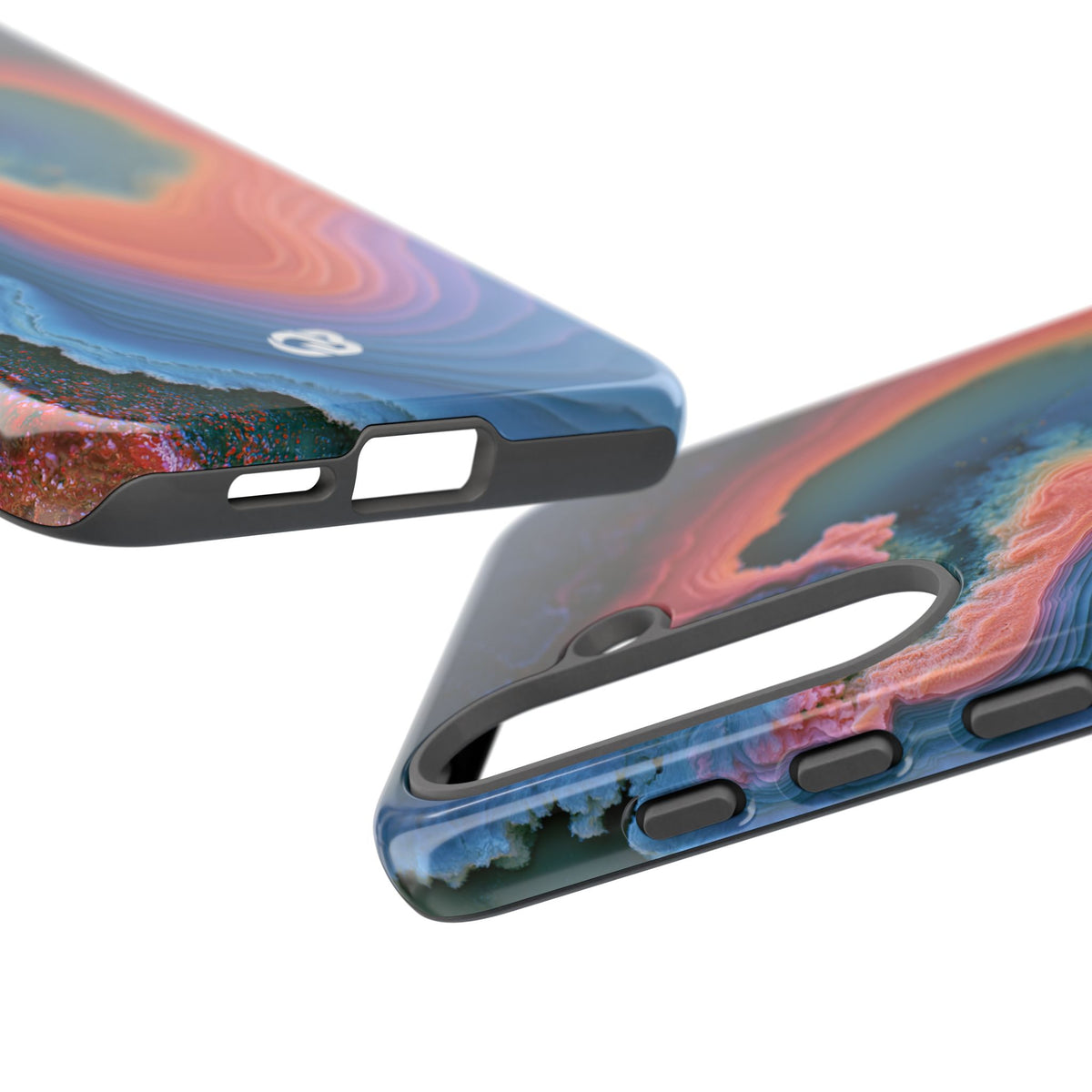 Luminous Resonance · Tough Phone Case for Samsung · Blue