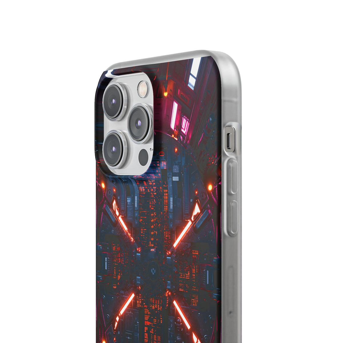 Cybernetic Reactor Core · Lite Phone Case for iPhone ·  Black