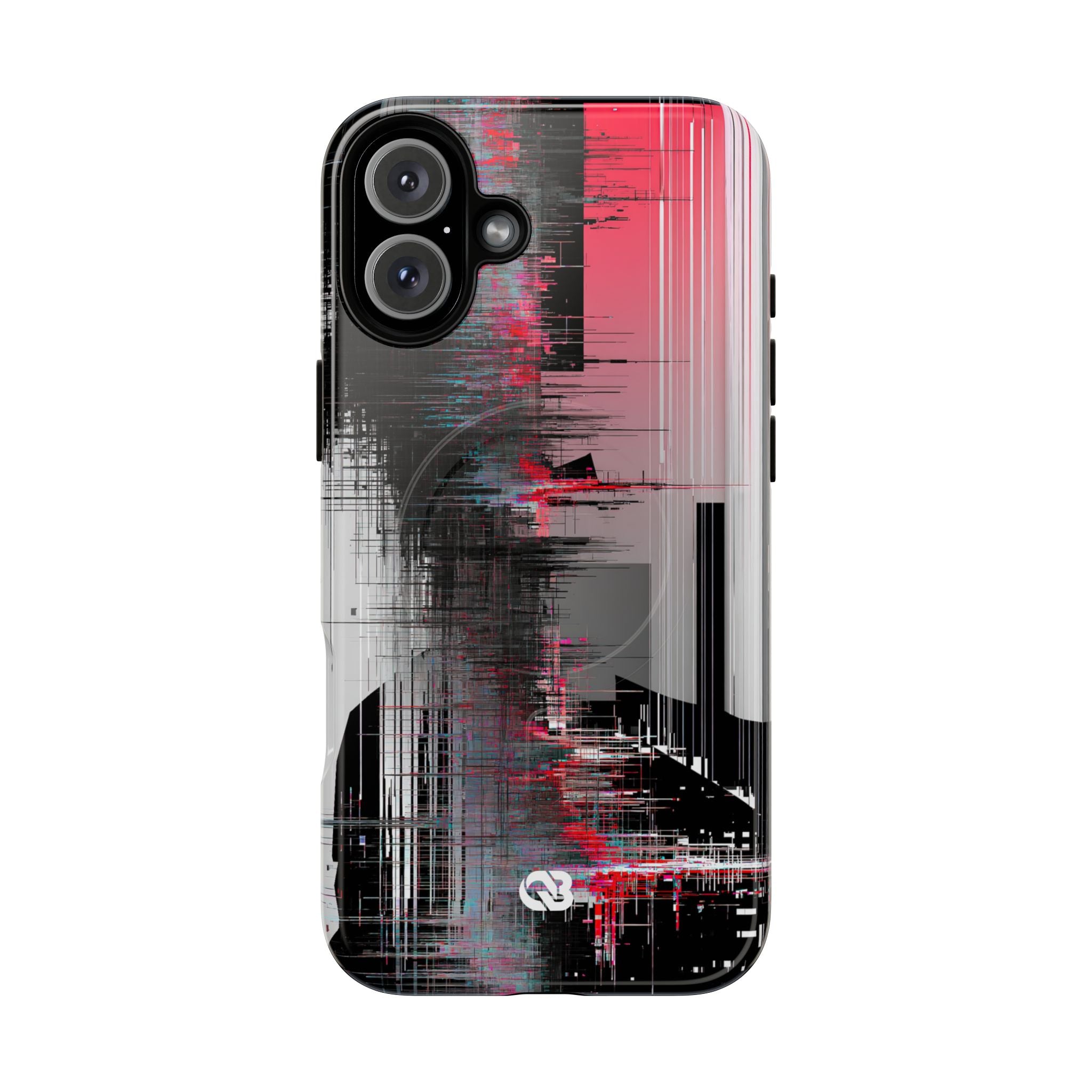 Black Tough 2.0 Magsafe Phone Case for iPhone - Crimson Data Leak