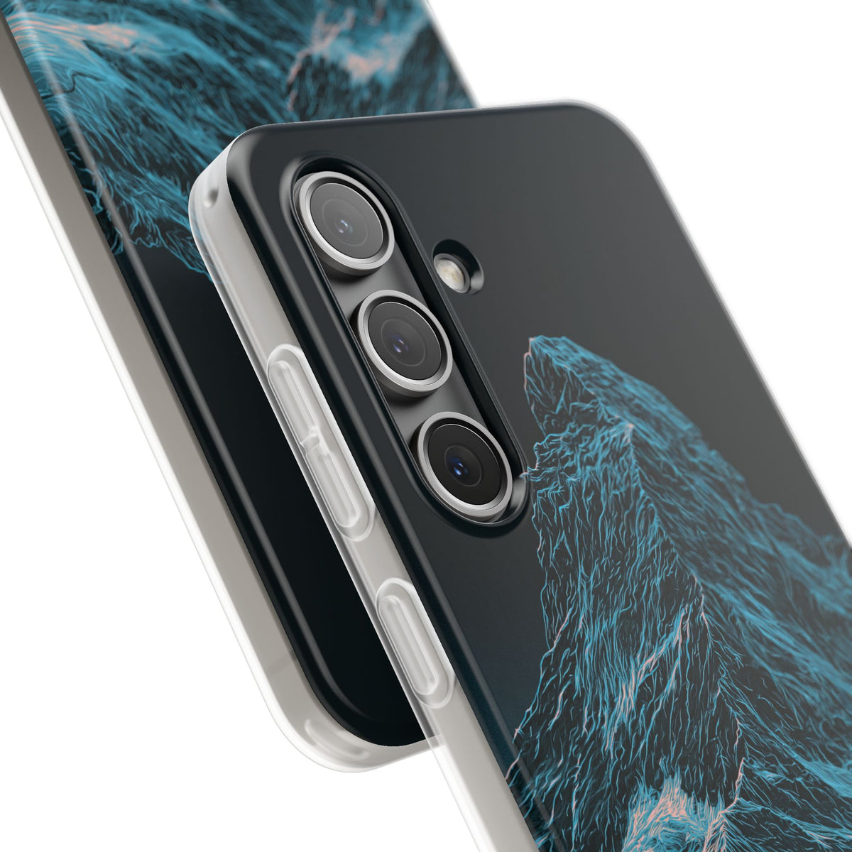 Glacial Alpine Peak · Lite Phone Case for Samsung · Blue