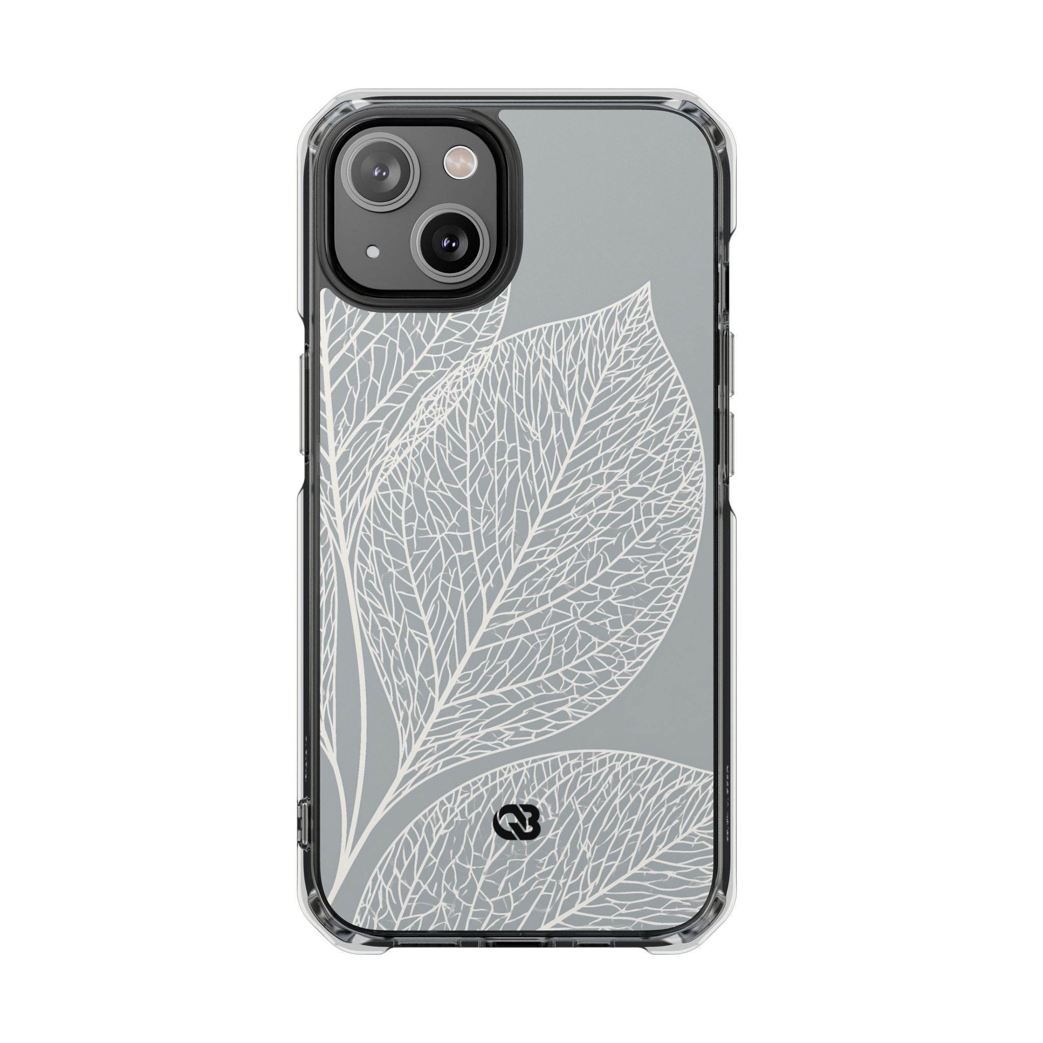 Grey Impact MagSafe Phone Case for iPhone - Frosted Ash Veins
