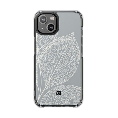 Grey Impact MagSafe Phone Case for iPhone - Frosted Ash Veins
