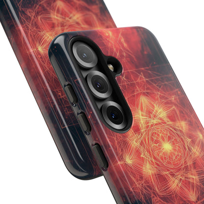 Strahlendes Mandala Samsung S25 Case - Tough