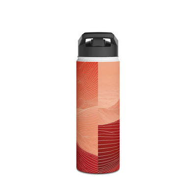 Crimson Horizon · Insulated Water Bottle · Red