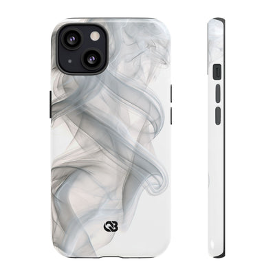 Vapor Noir · Tough Phone Case for iPhone · White