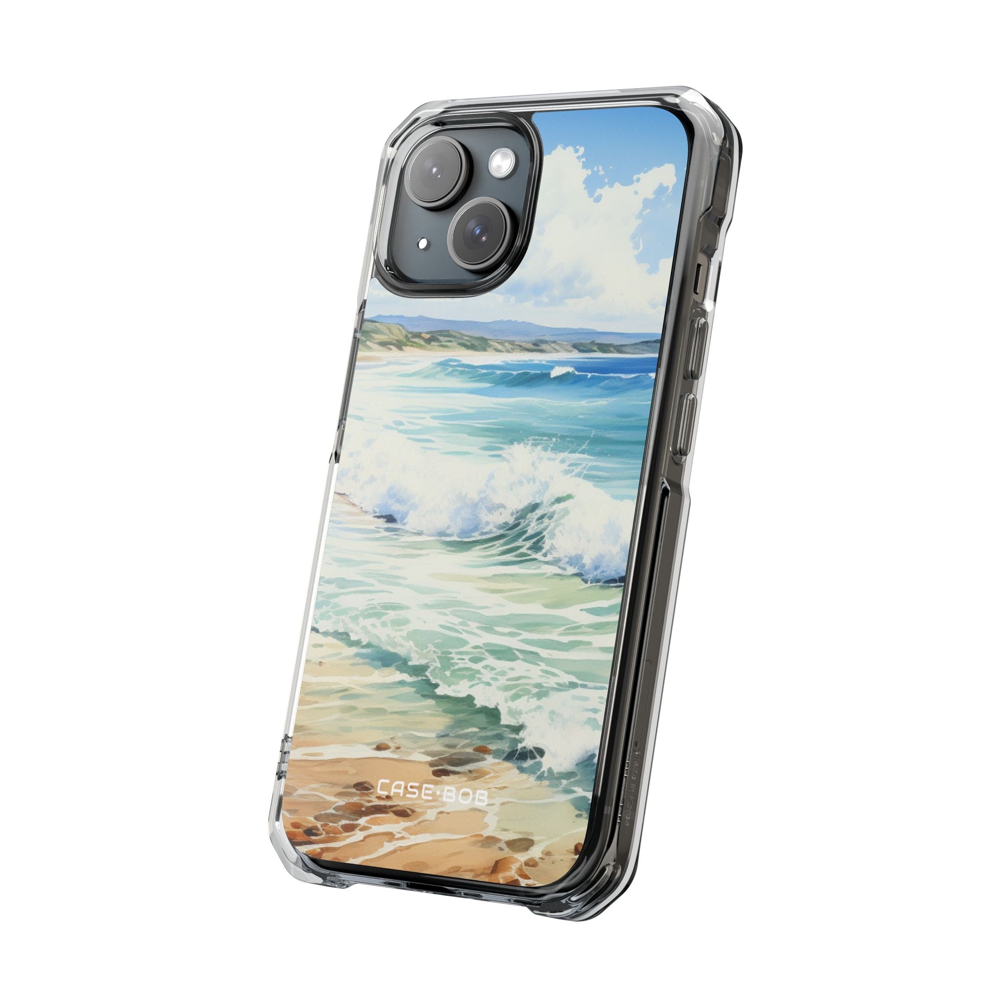 Foamy Tide iPhone 15 Case - Impact