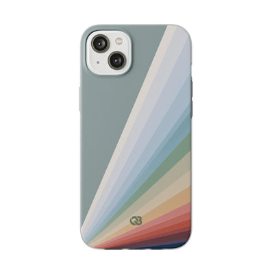 Green Lite Phone Case for iPhone - Sage Prism Beam
