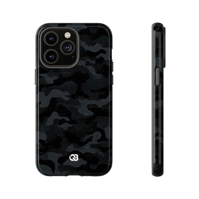 Blackout Urban Camo · Tough Phone Case for iPhone · Black