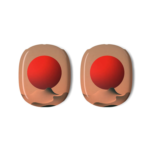 Crimson Sol Ridge · Hard Case for AirPods Max · Red