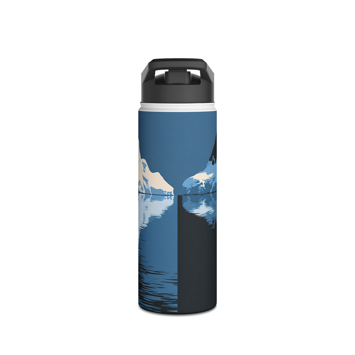 Glacial Horizon · Insulated Water Bottle · Blue