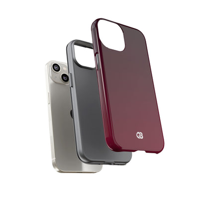 Bordeaux Spectrum · Tough Phone Case for iPhone · Red