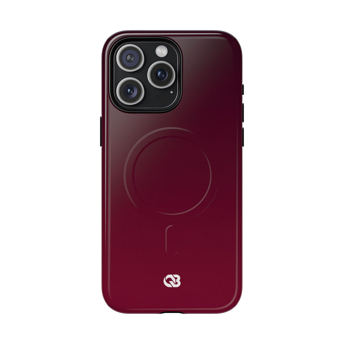 Bordeaux Spectrum · Tough 2.0 Magnetic Phone Case for iPhone · Red