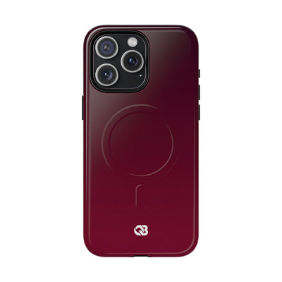 Bordeaux Spectrum · Tough 2.0 Magnetic Phone Case for iPhone · Red
