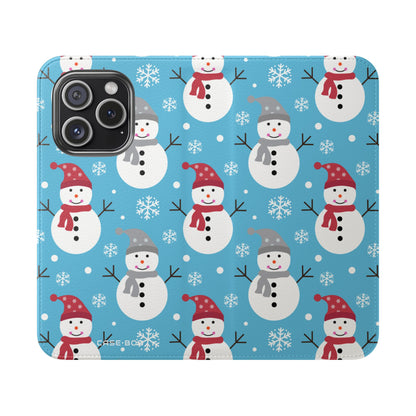 Snowman Glow - iPhone 15 Pro Case - Wallet