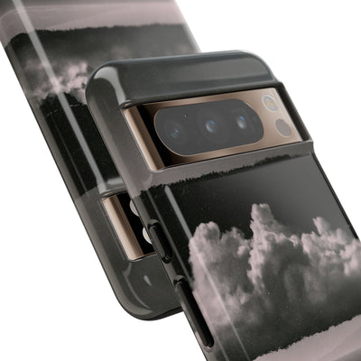 Crimson Horizon · Tough Phone Case for Pixel ·  Black
