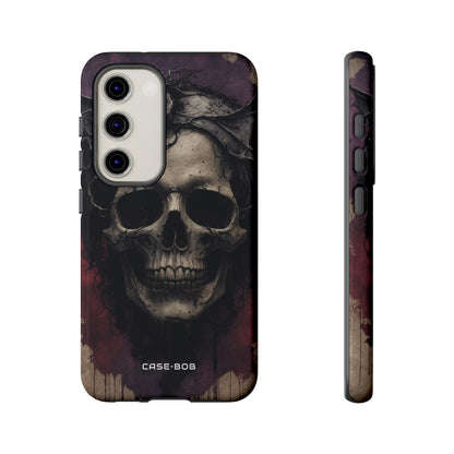 Gothic Skull Crown Samsung S23 Case - Tough