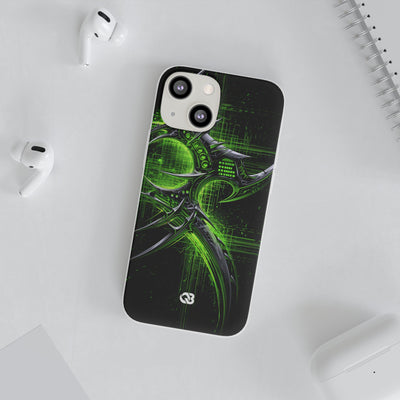 Cyber Sigil Grid · Lite Phone Case for iPhone ·  Green