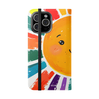 Sunny Spectrum - iPhone 16 Max Case - Wallet
