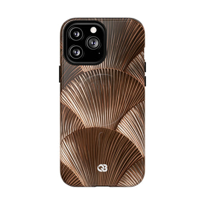 Rose Gilded Fan · Tough 2.0 Magnetic Phone Case for iPhone · Gold