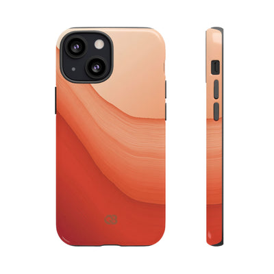 Terracotta Flow · Tough Phone Case for iPhone · Orange