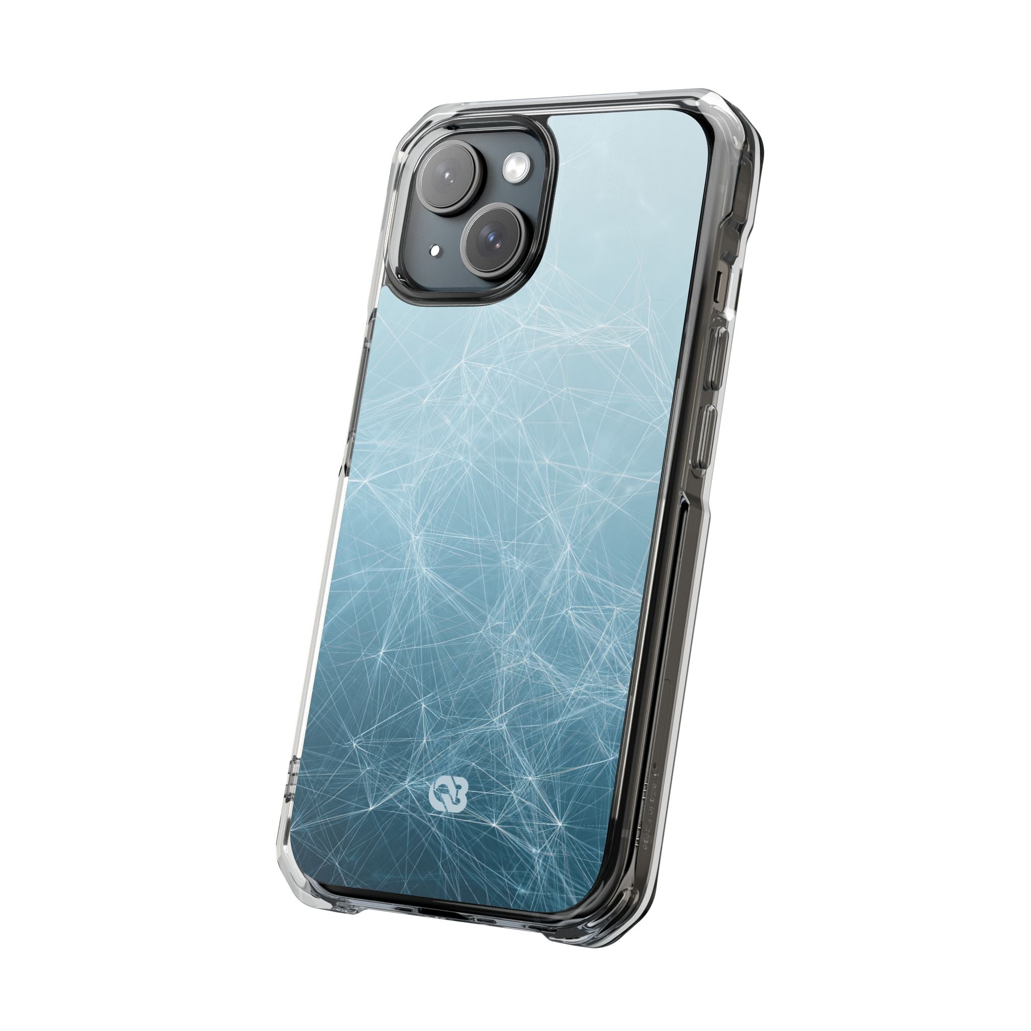 Teal Impact MagSafe Phone Case for iPhone - Arctic Digital Nexus