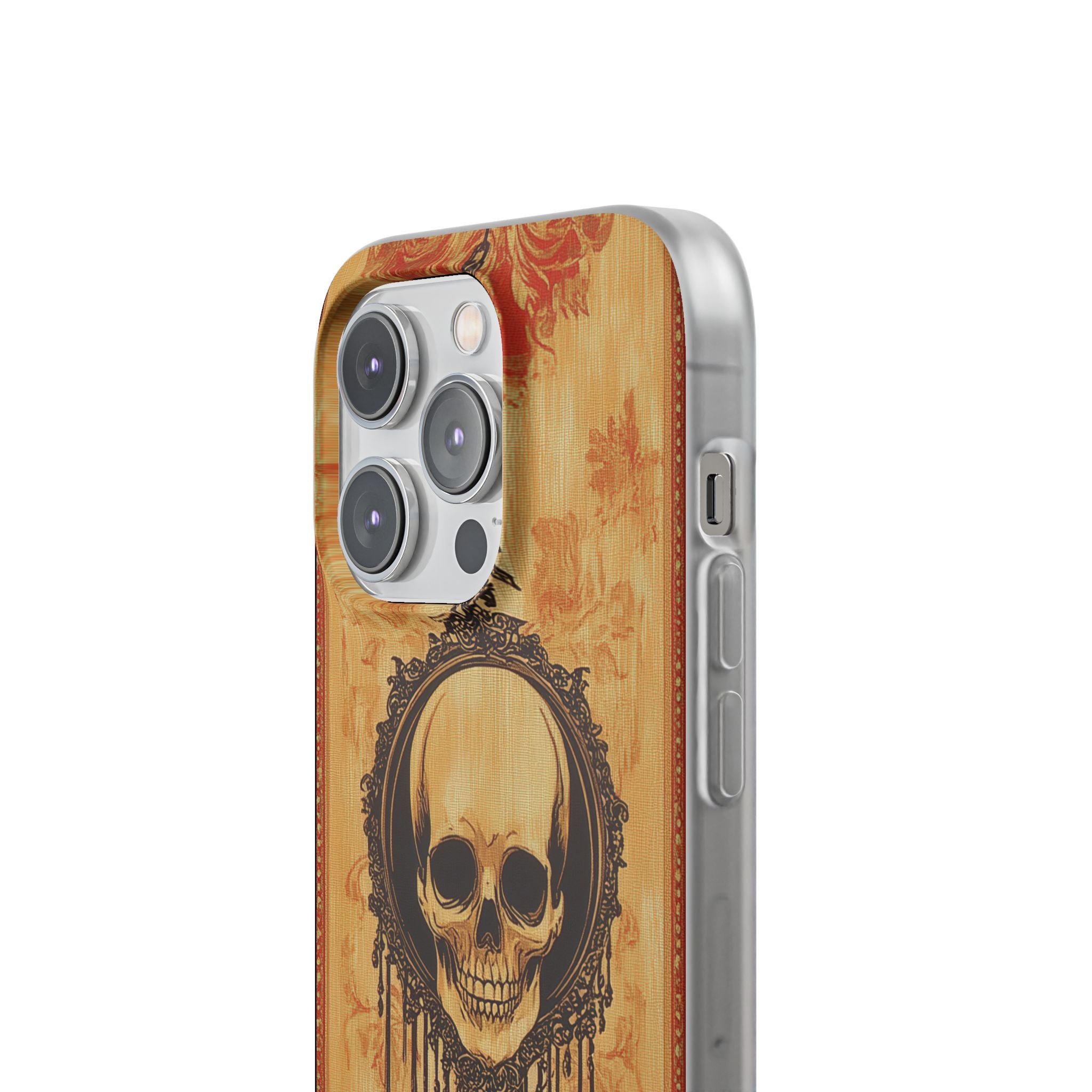 Skull Anhänger iPhone 14 Pro Case - Soft