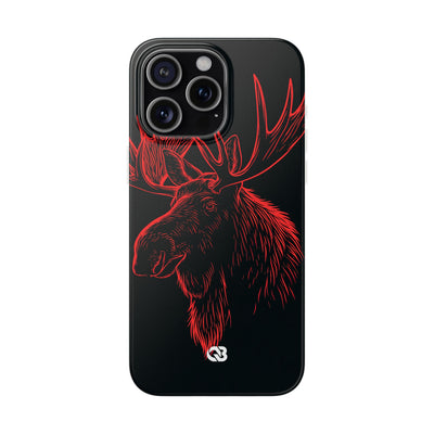 Nordic Elk · Lite Phone Case for iPhone ·  Black