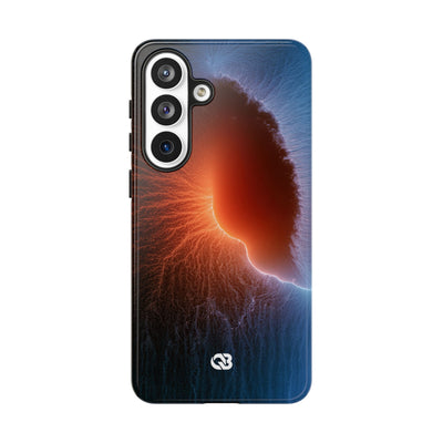 Thermal Aura Pulse · Tough Phone Case for Samsung · Blue