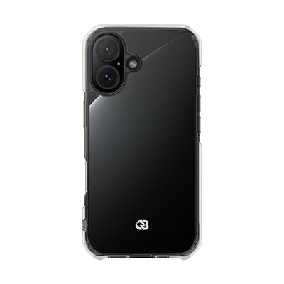 Obsidian Horizon · Clear Impact Magnetic Phone Case for iPhone ·  Black