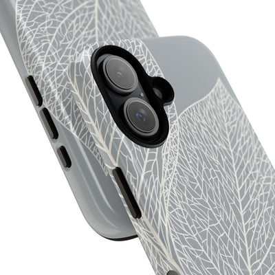 Grey Tough 2.0 Magsafe Phone Case for iPhone - Frosted Ash Veins