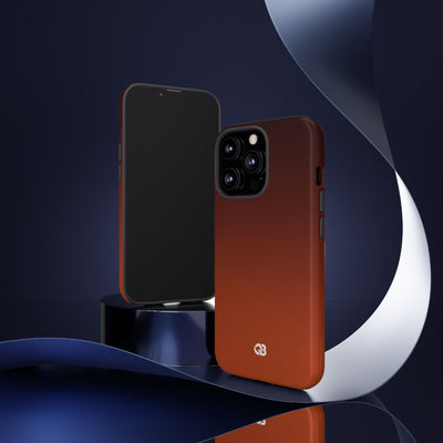 Burnt Amber Spectrum · Tough Phone Case for iPhone · Orange