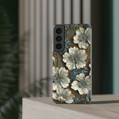 Gilded Blossom Reverie · Lite Phone Case for Samsung · Teal