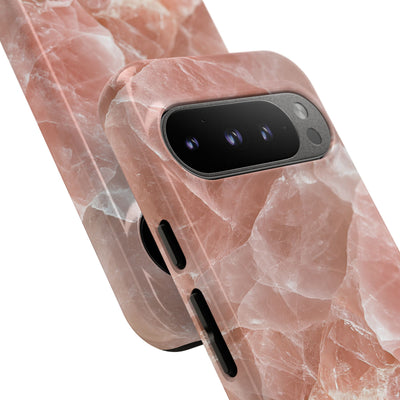 Rose Quartz Facet · Tough Phone Case for Pixel ·  Pink