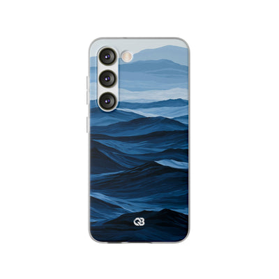 Blue Lite Phone Case for Samsung - Cobalt Ridge Tides