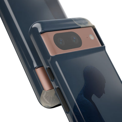 Obsidian Lunar Orb · Tough Handyhülle für Google Pixel