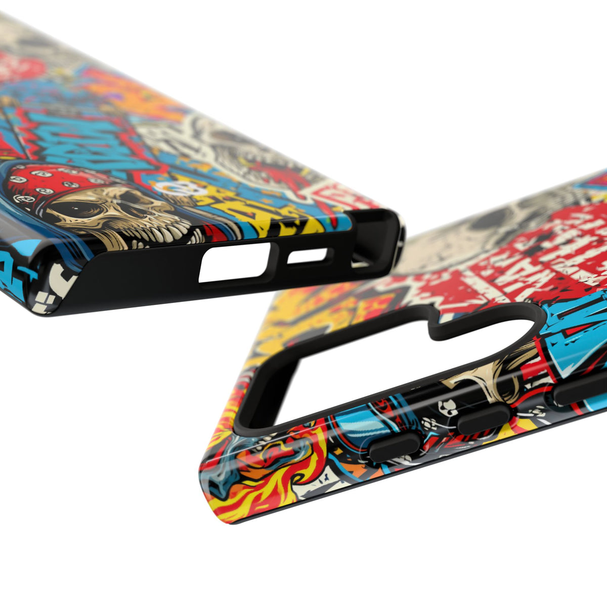 Skate Skull Riot · Tough Phone Case for Samsung · Red