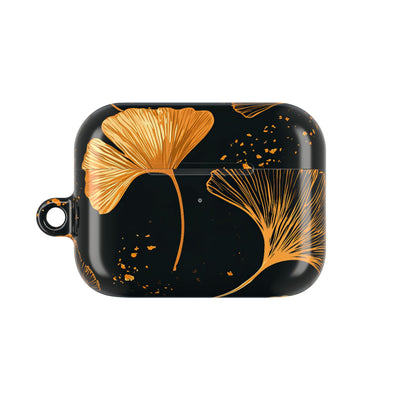 Gilded Ginkgo · Hard Case for AirPods & AirPods Pro · Gold