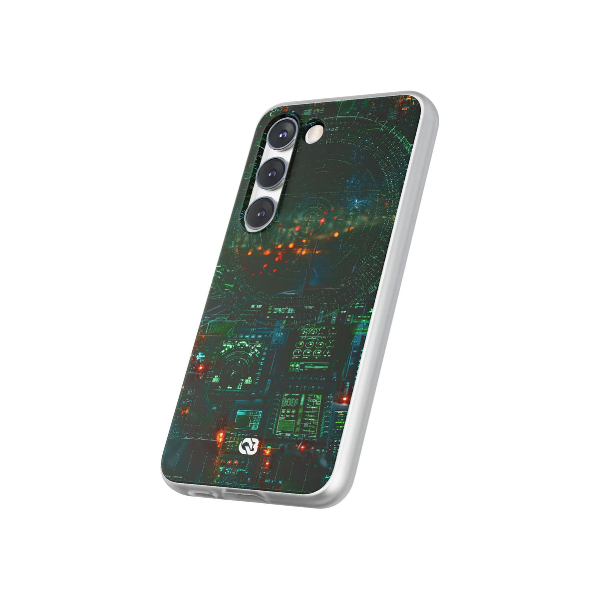Tactical Avionics HUD · Lite Phone Case for Samsung · Green