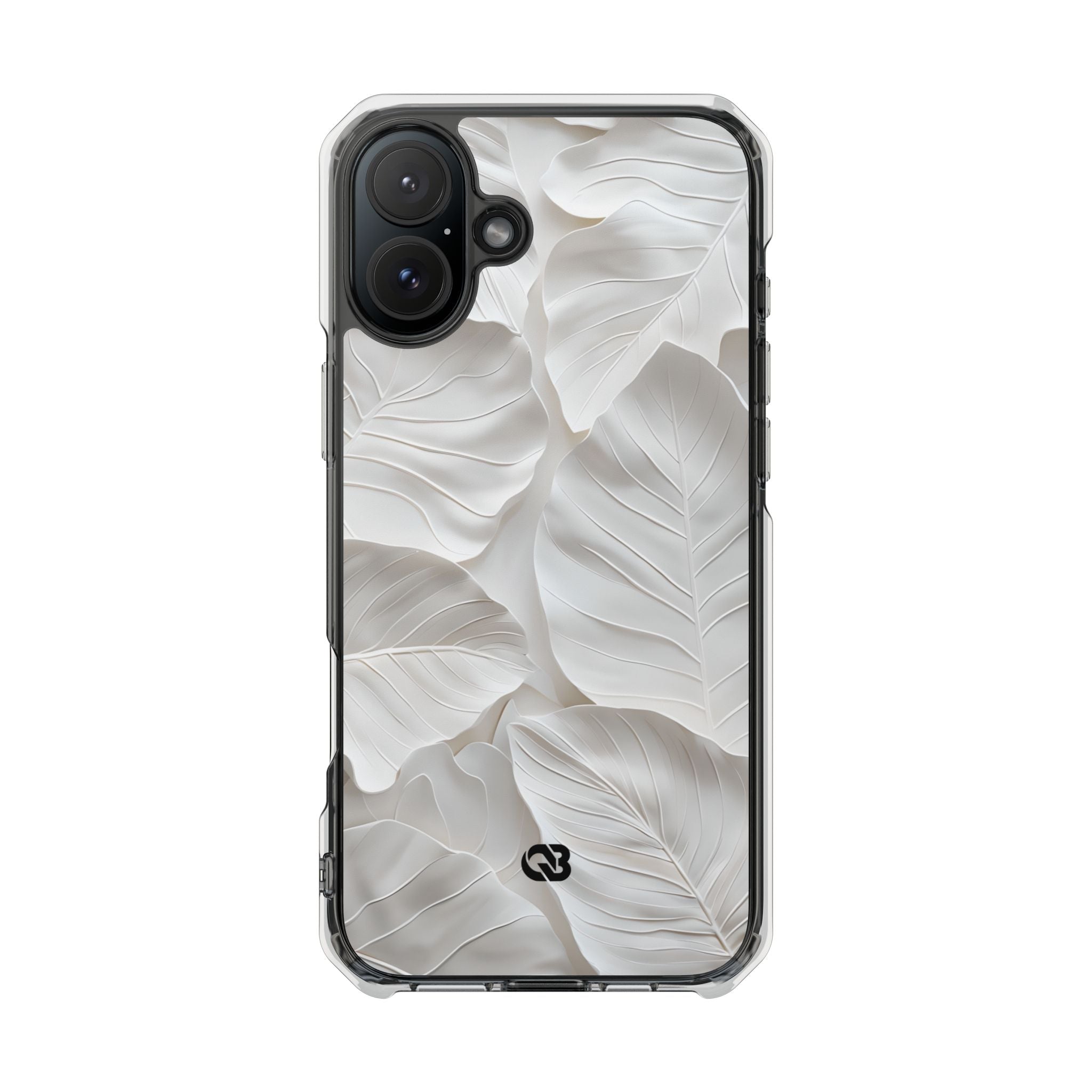 Sculpted Ivory Leaves · Impact Phone Case for iPhone · Magsafe