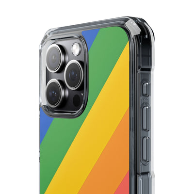 Vibrant Spectrum Slope · Impact Phone Case para iPhone · Magsafe