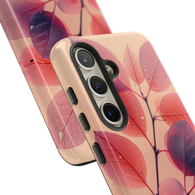Dewy Magenta Foliage · Tough Phone Case for Samsung