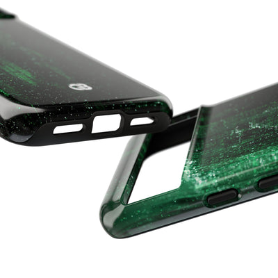 Emerald Void · Tough Phone Case for Pixel ·  Green