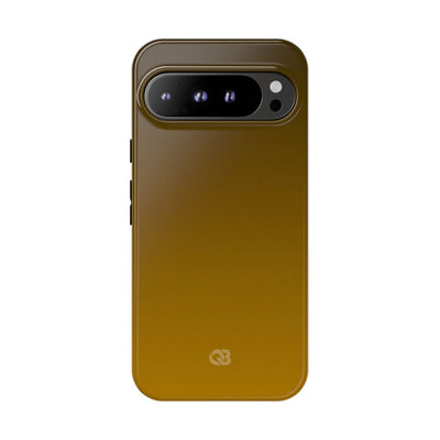 Gold Tough Phone Case for Google Pixel - Scorched Gold Haze